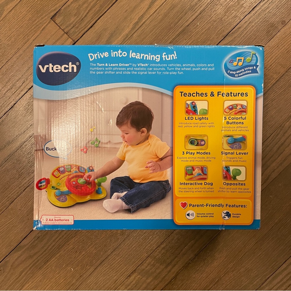 VTECH Turn & Learn Driver Toy - Picture 4 of 8